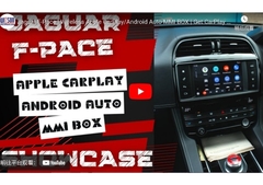 무선 안드로이드 자동 인터페이스 박스 Range Rover Evoque Discovery 4 재규어 XE XF 2013-2017